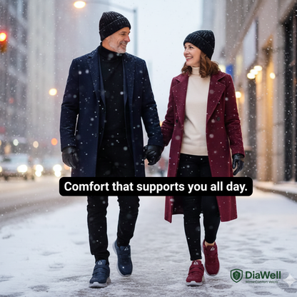 DiaWell™ WinterComfort™ — Shoes + Free Thermal Insole & Socks