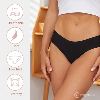 10-Pack Soft Seamless Panty – Laser-Cut