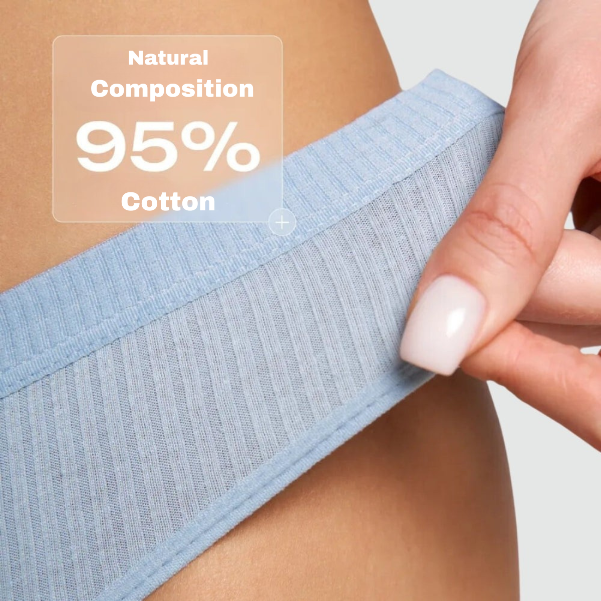 10-Pack Cotton Thong Panties – 100% Cotton