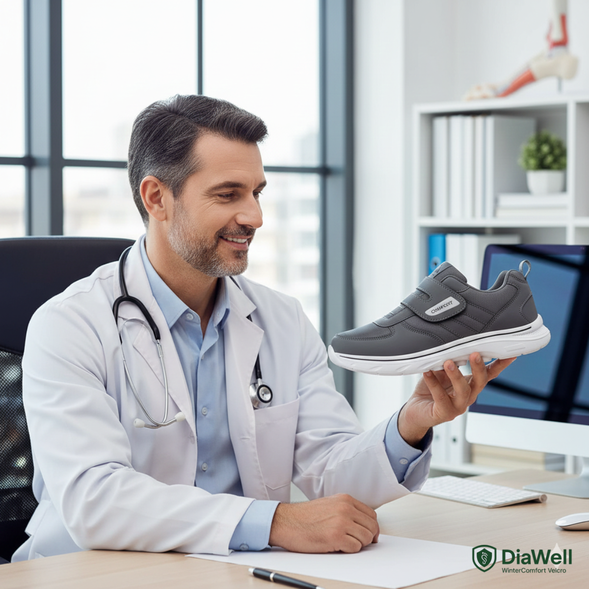 DiaWell™ WinterComfort™ — Shoes + Free Thermal Insole & Socks