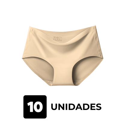 10-Pack Soft Seamless Panty – Laser-Cut