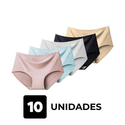 10-Pack Soft Seamless Panty – Laser-Cut