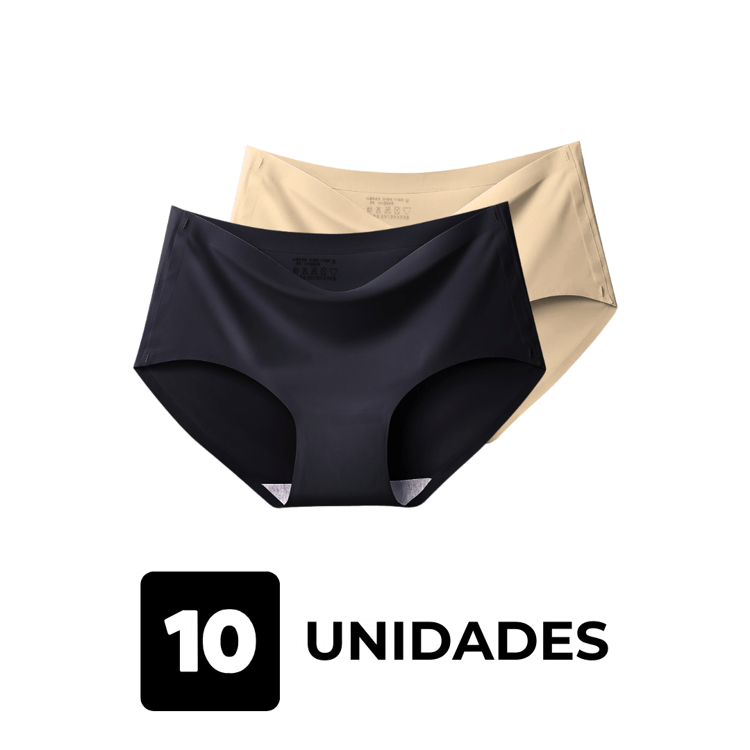 10-Pack Soft Seamless Panty – Laser-Cut