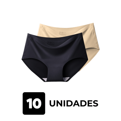 10-Pack Soft Seamless Panty – Laser-Cut