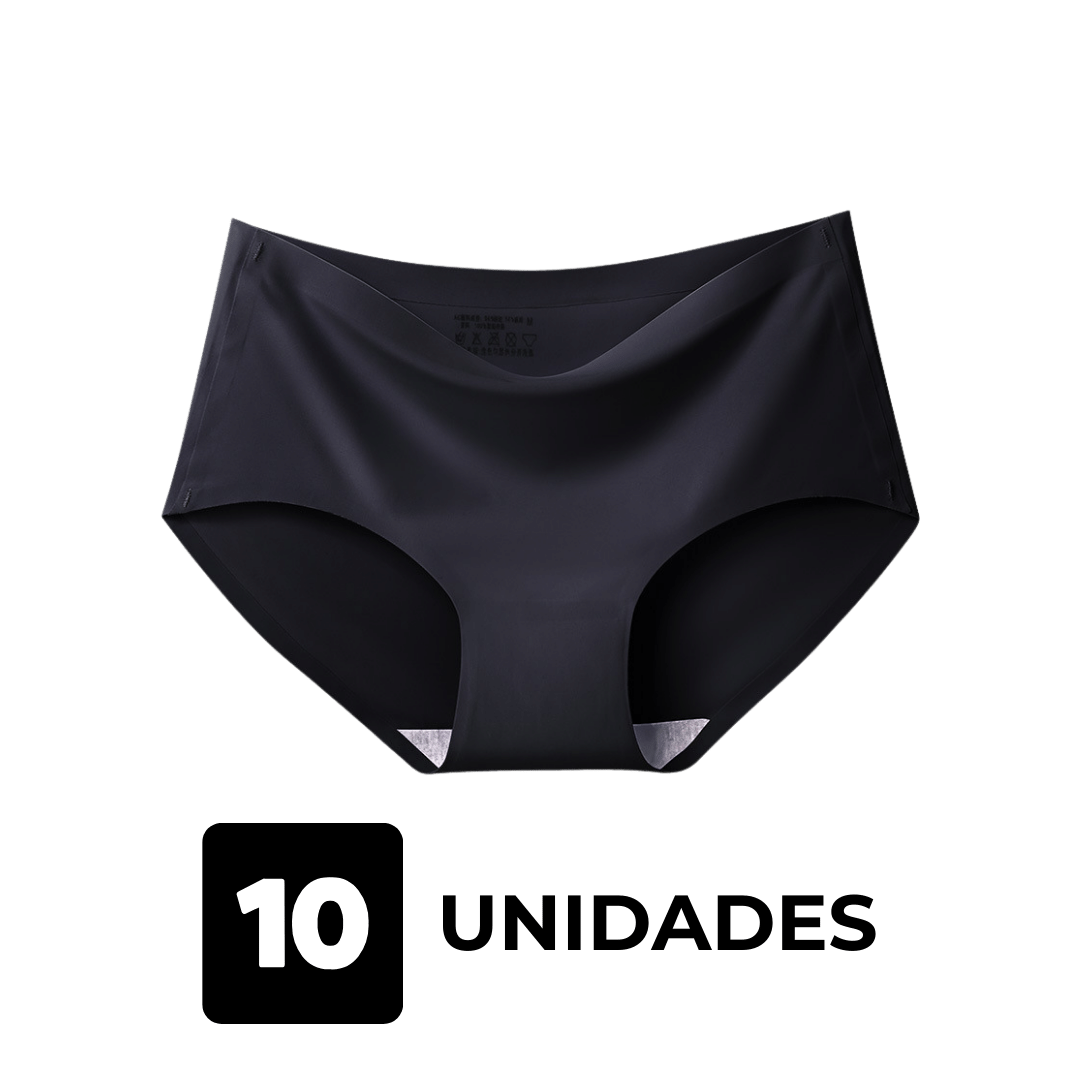 10-Pack Soft Seamless Panty – Laser-Cut