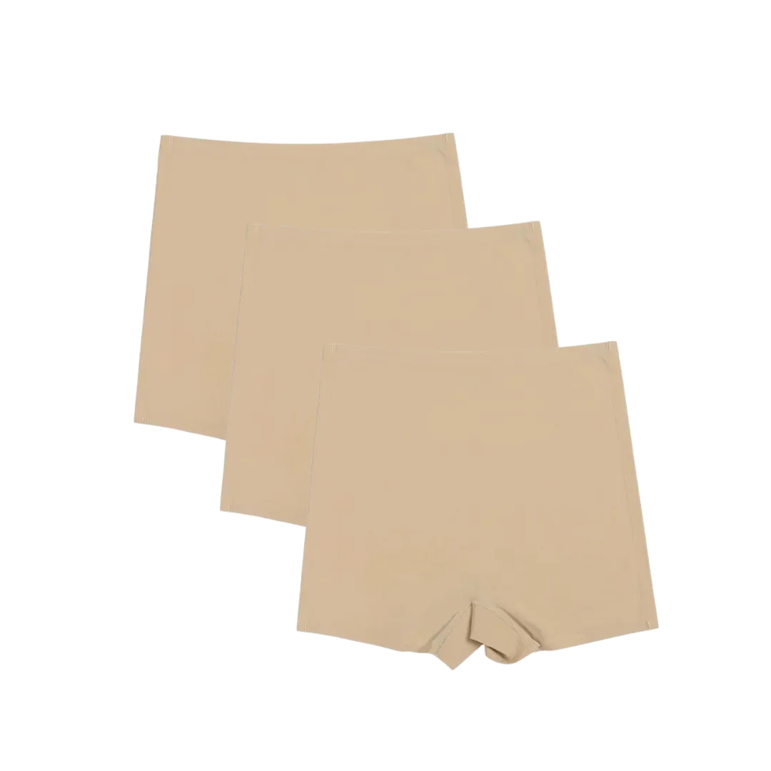 3-Pack Second Skin Shorts – Seamless