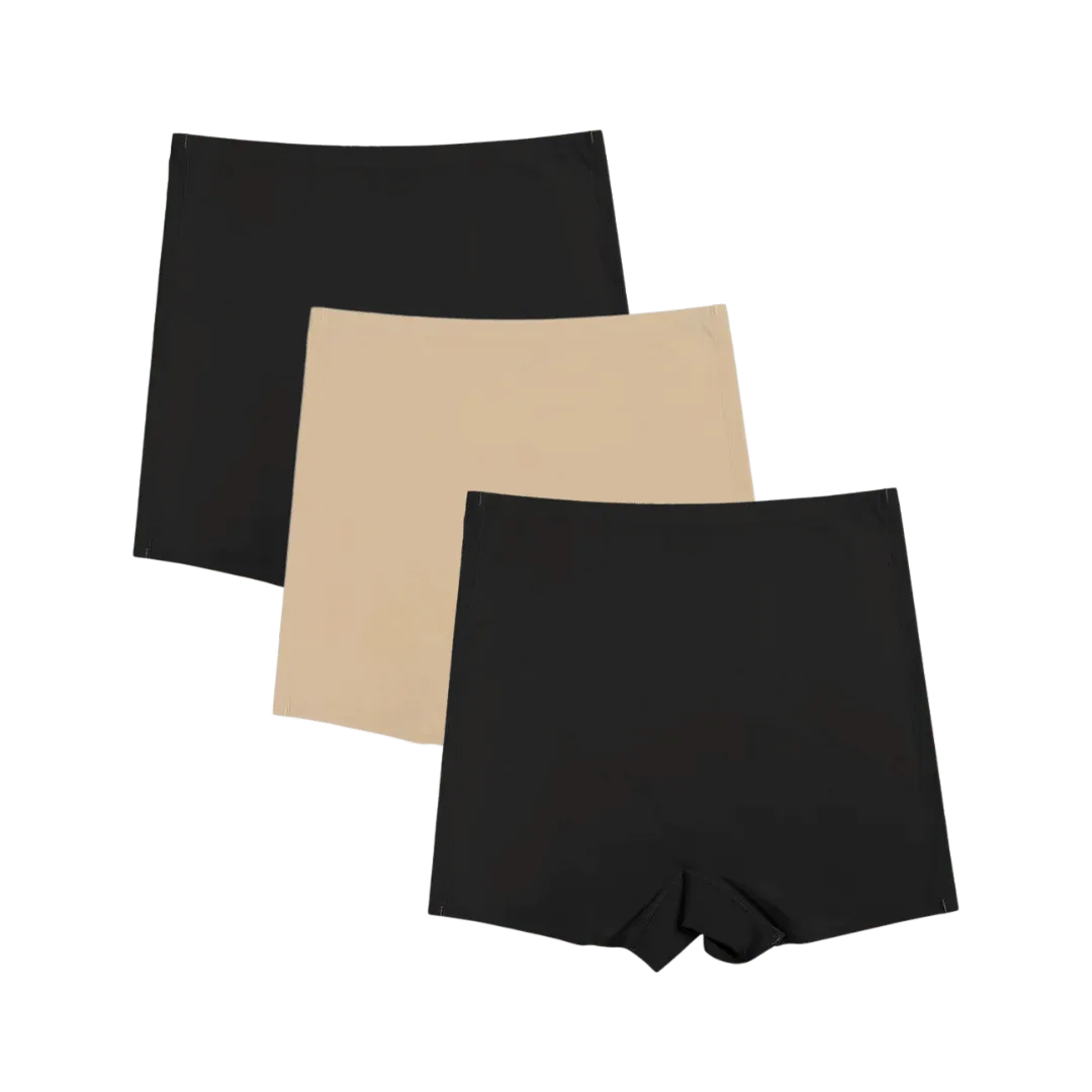 3-Pack Second Skin Shorts – Seamless