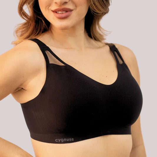 Top Academy Bra – Wire-Free & Clasp-Free | Cygnuss